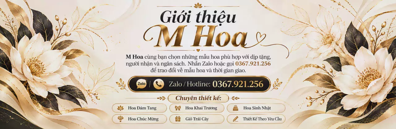 Ảnh bìa Shop hoa tươi Xã Tam Đồng Nghệ An - Gửi lời chúc bằng sắc hoa